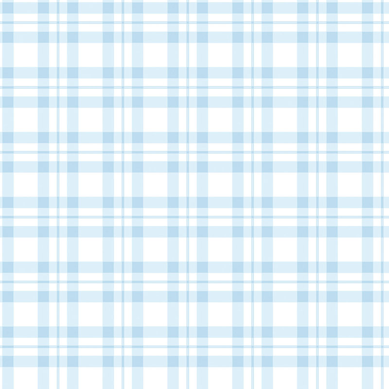 10m x 53cm Matte Wallpaper Roll, Blue