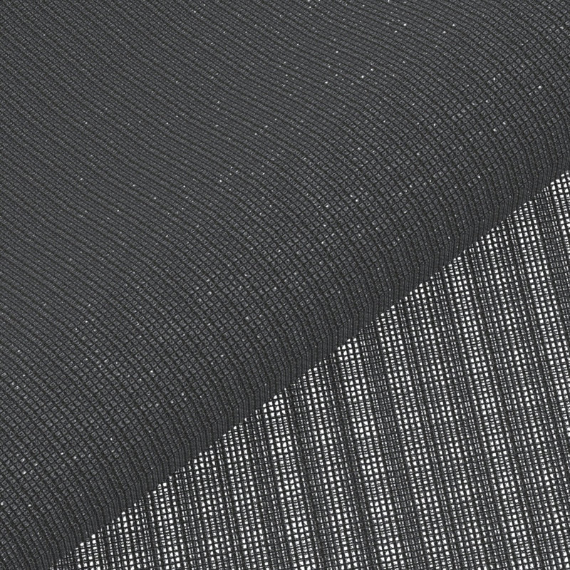 Abbeyshea Screening Heavy Mesh Fabric By The Yard, Black