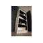 Castle 175cm H x 85cm W Solid Wood Etagere Bookcase