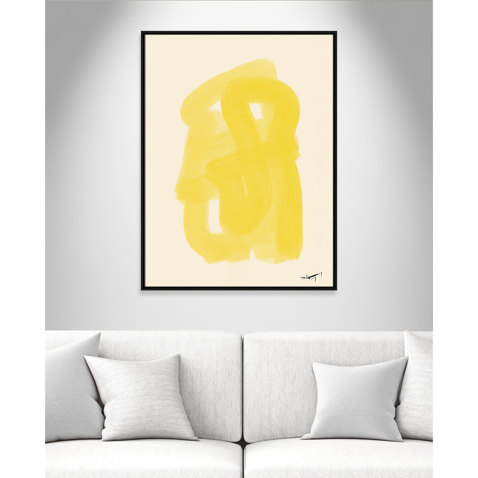 Matin Dete Print by N.Atelier, Espresso, 41.5" H x 31.5" W