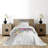 Flower Farmhouse / Country Floral Coverlet
