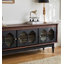 Meuble télé en bois massif Mid-Century