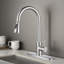 Robinet de cuisine avec douchette extractible 