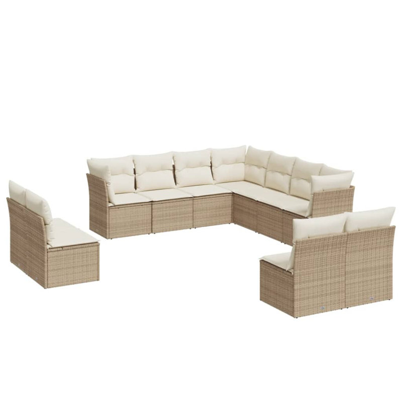 Ensemble de canapé de jardin Vidaxl