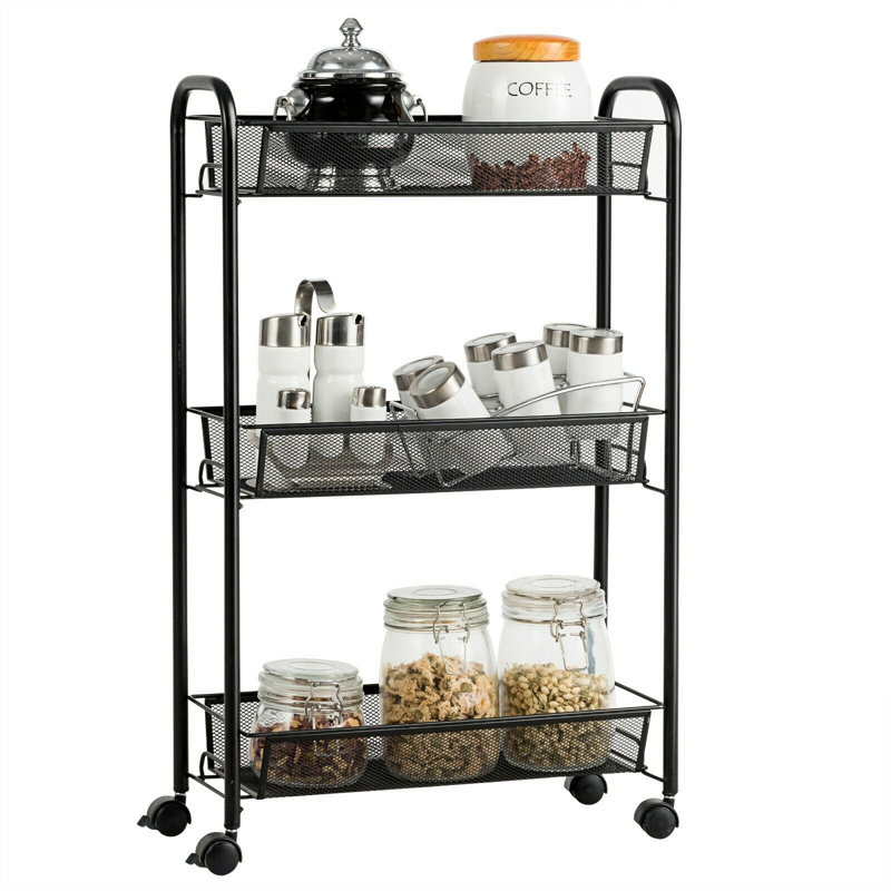 Knopp 70cm H x 44cm W Utility Cart with Wheels