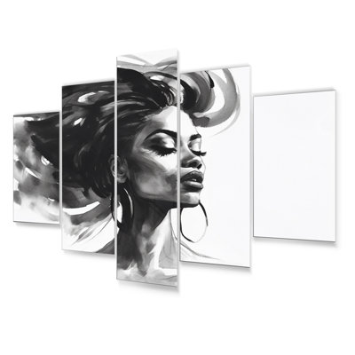 Glam People Wall Decor on Metal