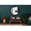 Huldar Glass Flat Wall Mirror