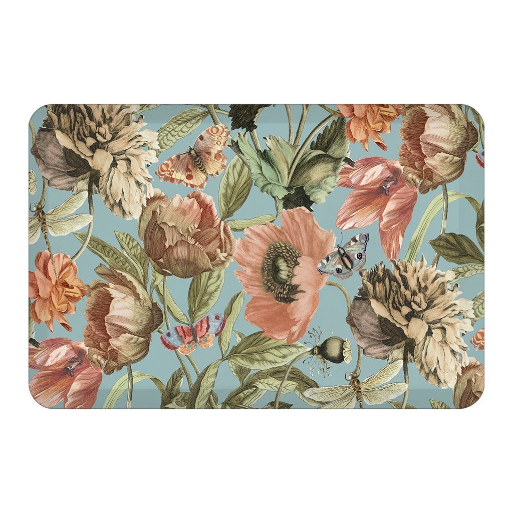 Red Barrel Studio Vintage Bloom Garden Anti-Fatigue Mat | Wayfair