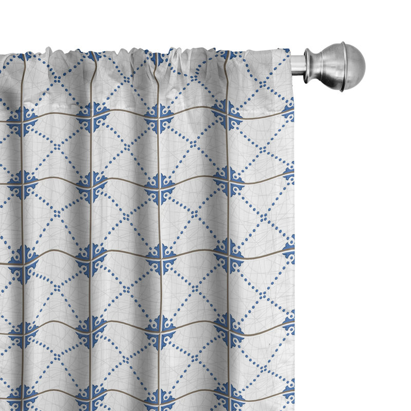 Semi-Sheer Rod Pocket Sliding Panel, 28" x 95"
