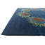 Tapis bleu marine Mullan