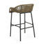 Push Outdoor Rope Barstool (Set of 2)