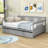 Eolia Wood Daybed With Trundle-846689911-846689910