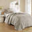 Mina Waffle Weave Textured Cozy Quilt Set-102616699-102616695