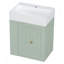Meuble-lavabo avec tiroir, tablette latérale-1296043749