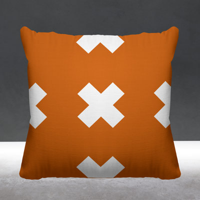 Luella Geometric Outdoor Reversible Throw Pillow
