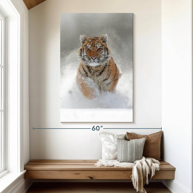 Brampt Amur Tiger, 51" H x 34" W