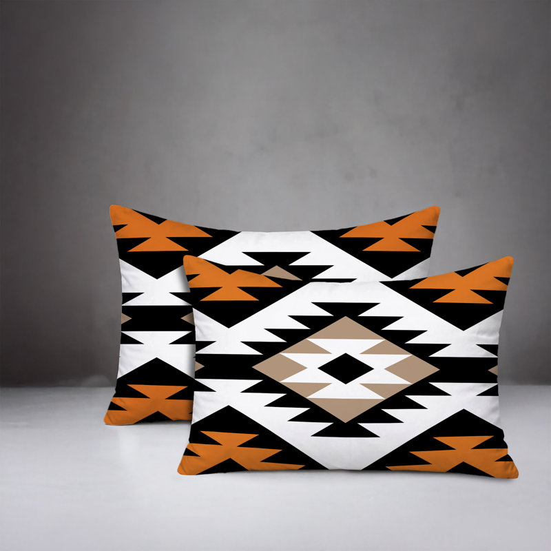 Coussin intérieur / extérieur Seka, 20x14, Orange