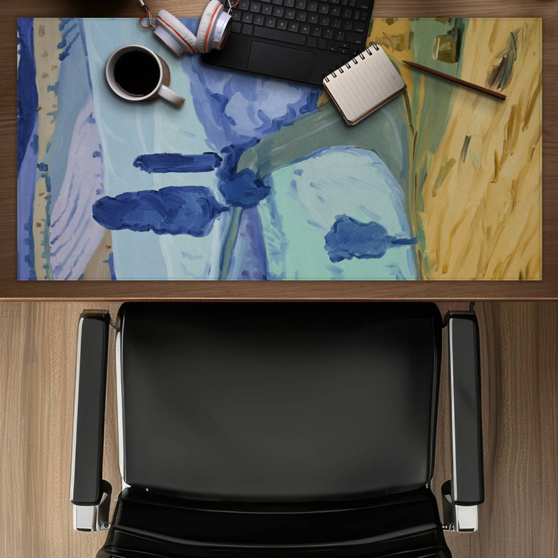 Tuscany field - 15.75"x31.50" Desk mat