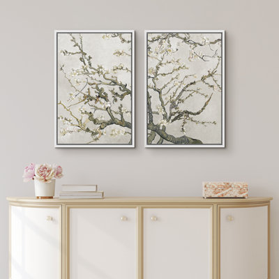 Almond Blossoms Inspiration By Vincent van Gogh