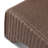 Mazu Outdoor Chaise-Frame-Tanned Weave