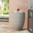 Outdoor Lightweight Concrete Side Table