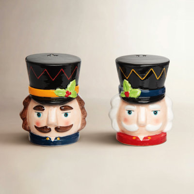 Nutcracker Salt and Pepper Shaker Set