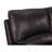 Global United Leather-Air Recliining  Console Loveseat