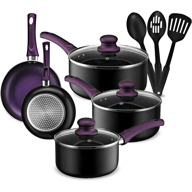 11 - Piece Aluminum Cookware Set