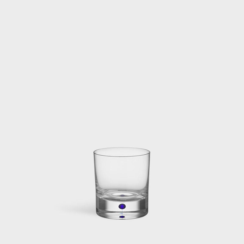 Intermezzo 8 oz. Whiskey Glass, Blue, 8 oz.