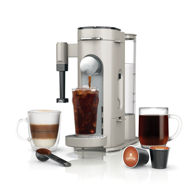 Ninja® Single-Serve Pods & Grounds Specialty Coffee Maker, Stone