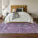 Premium Machine Washable Cerrito Purple Rug