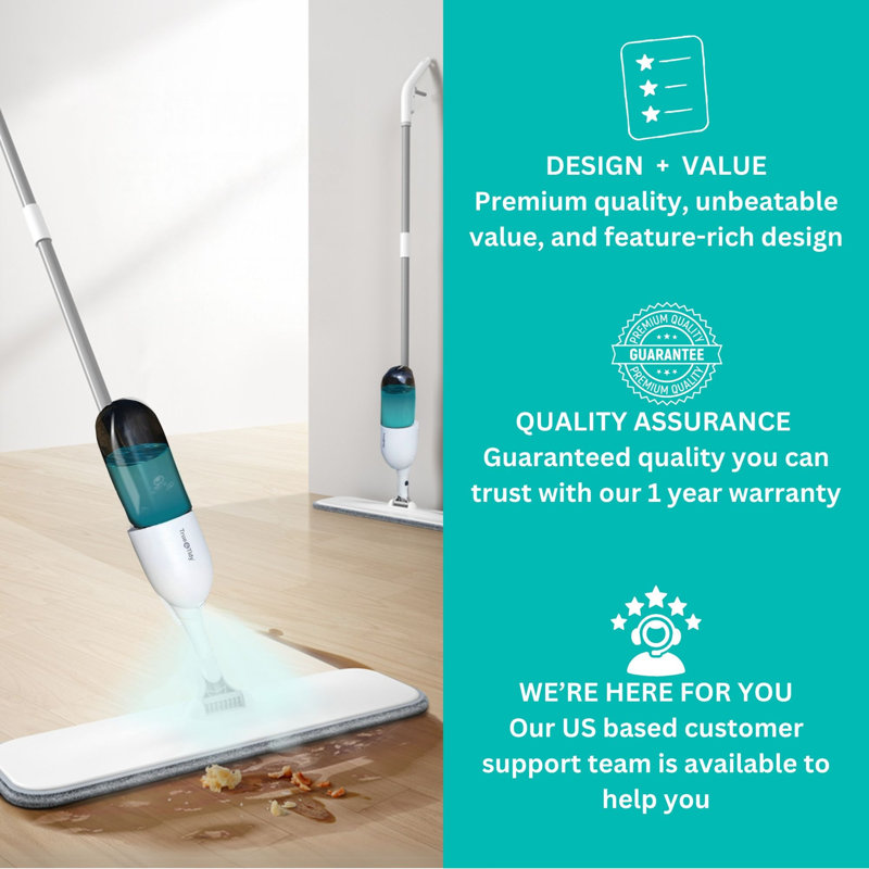 True & Tidy Clean Everywhere Spray Mop Kit