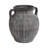 Stoneware Dolomite Vase with Ribbed Texture and Dual Side Handles for Casual Home Decor Transitional Style Accent with Sculptural Design and Durable Craftsmanship for Indoor Display Versatility-514467340-514467824