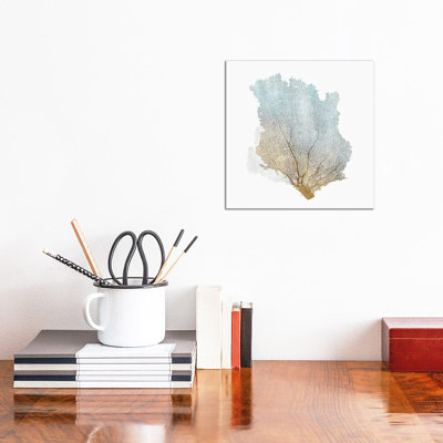 " Delicate Coral I " by Isabelle Z Painting Print