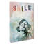 Smile In Abstract By Banksy - Wrapped Canvas-55340002