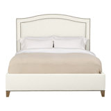 Caroline/Casey Queen Upholstered Low Profile Panel Bed