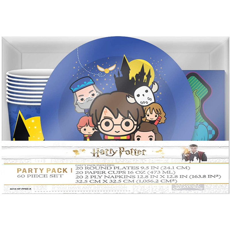 Serviettes jetables en papier Harry Potter
