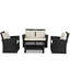 Salisbury 4 Seater Chair with Cushions-268252413