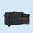 Velvet Sleeper Sofa Bed-1491384682