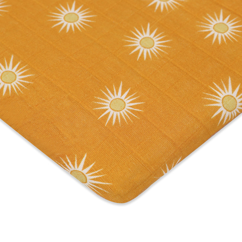 Golden Hour Muslin All-Stages Bassinet Sheet