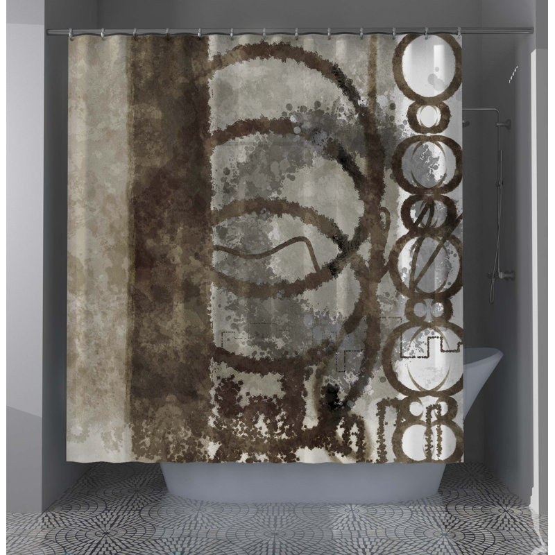 Abstract Shower Curtain