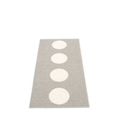 Tapis noir / blanc cassé Vera
