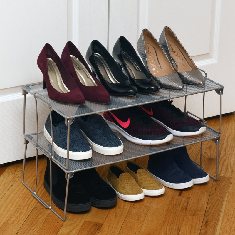 Steel Cabinet Shelving Rack, 6.5" H x 12" W x 22" D
