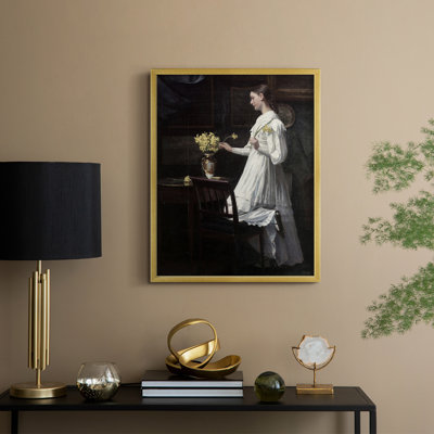 Reproduction encadrée vintage XXIX - bois massif
