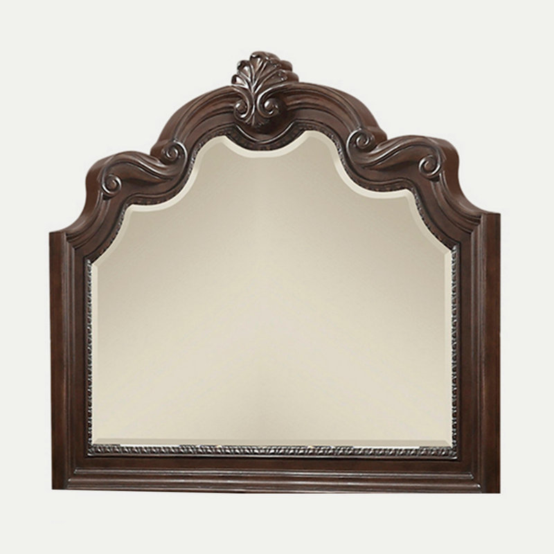 Miroir d'intérieur, miroir de conception traditionnelle, miroir irrégulier pour la chambre à coucher