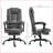 Vinsetto Massage Reclining Office Chair with 7-Point Vibration | Gray | Faux Leather