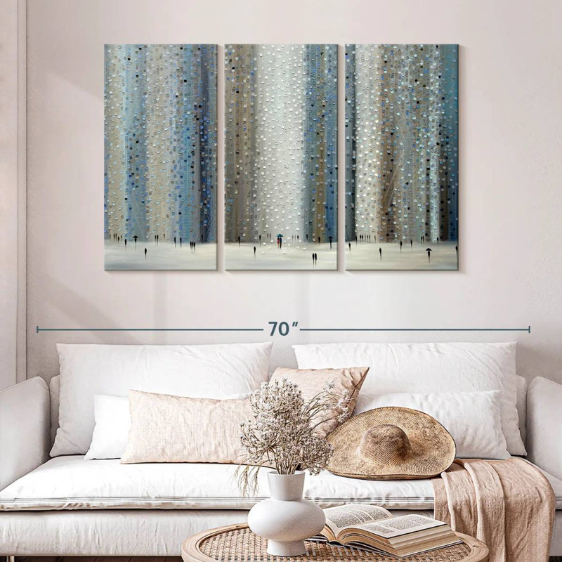 Avery Love Rain, 32" H x 50" W