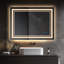 Miroir mural plat-542540366