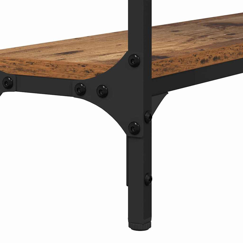 Console Table, Old Wood, 75cm H x 100cm W x 22.5cm D