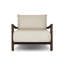 Chaise de patio en teck avec coussins Ingo-1511277962